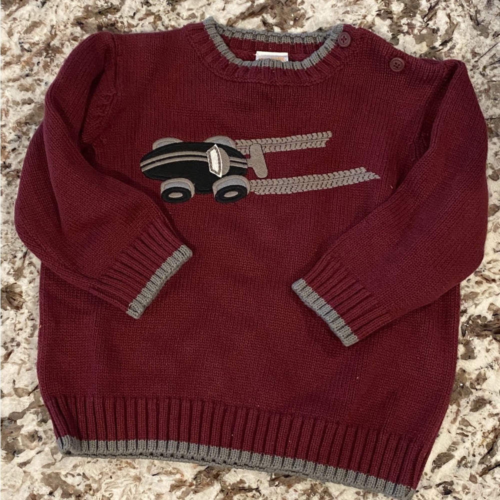 NWT Gymboree boys 12-18 mo sweater
